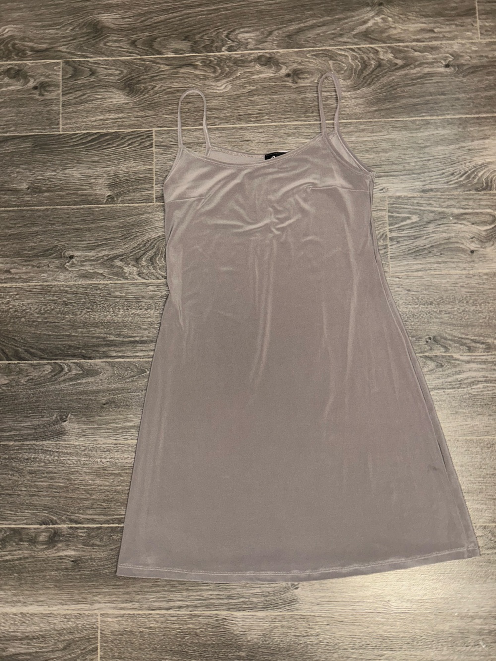 Women's Midi Slip Dress in Mauve